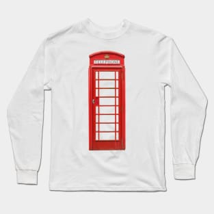 British Telephone Box Long Sleeve T-Shirt